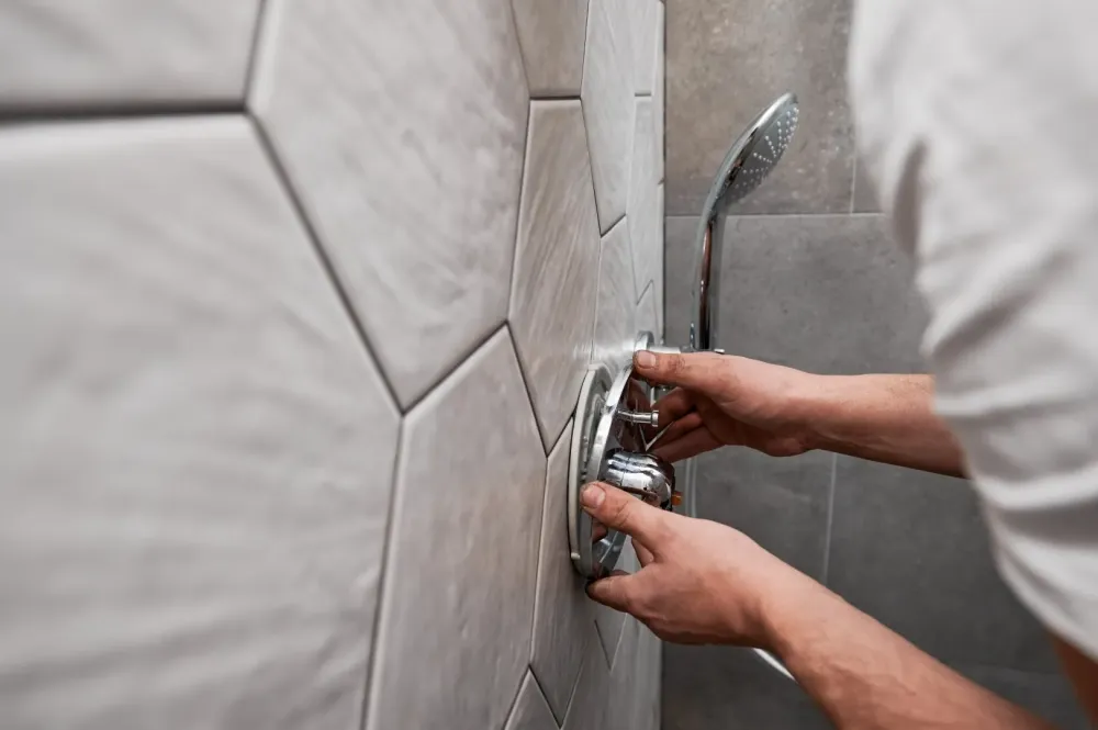 installation douche