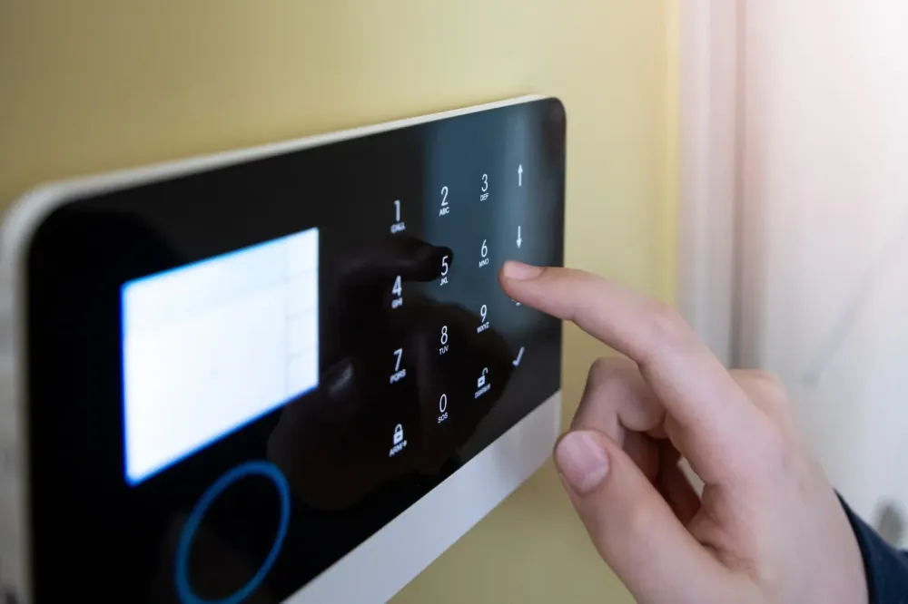 installation alarmes avec code